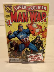 Super-Soldier: Man of War #1 Amalgam Comics! 1997 9.0 (our highest grade)