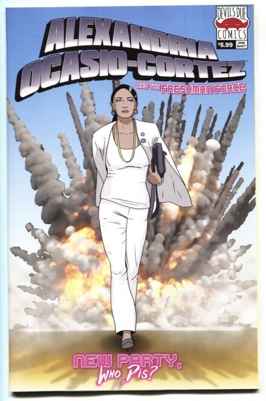 Alexandria Ocasio-Cortez & Freshman Force #1-2nd print variant