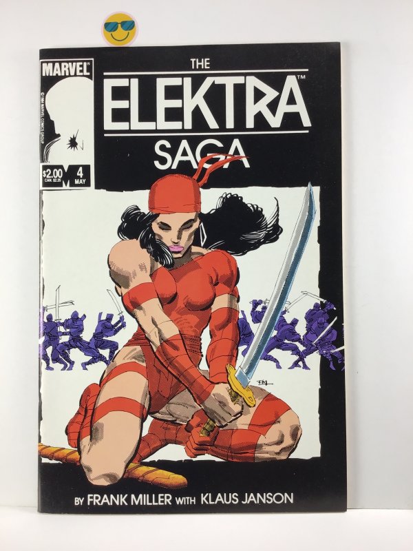Elektra Saga #4 (1984) nm reprint DD original series