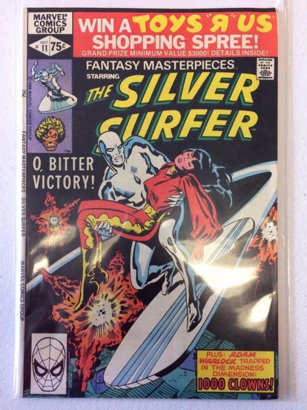 FANTASY MASTERPIECES #11, VF/NM, Silver Surfer, 1979 1980, Buscema, Adam Warlock