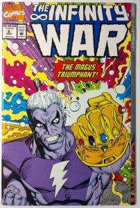 The Infinity War #6 (7.0, 1992) 2ND CAMEO APP OF THE GODDESS