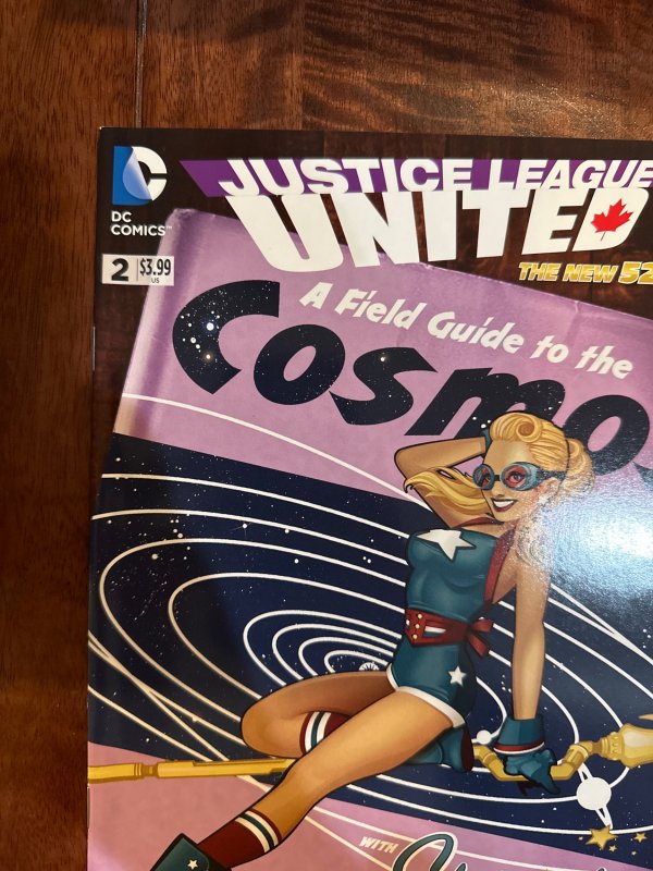 Justice League United #2 Bombshells Cover (2014)
