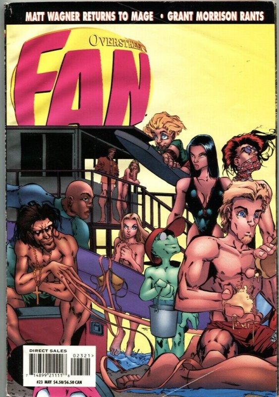 OVERSTREET’S FAN-4/1997-COMIC-TOY-MOVIE-PRICING INFO-JIMMY PALMIOTTI COVER