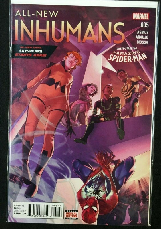 MARVEL COMICS THE ALL NEW INHUMANS #1-11 NM