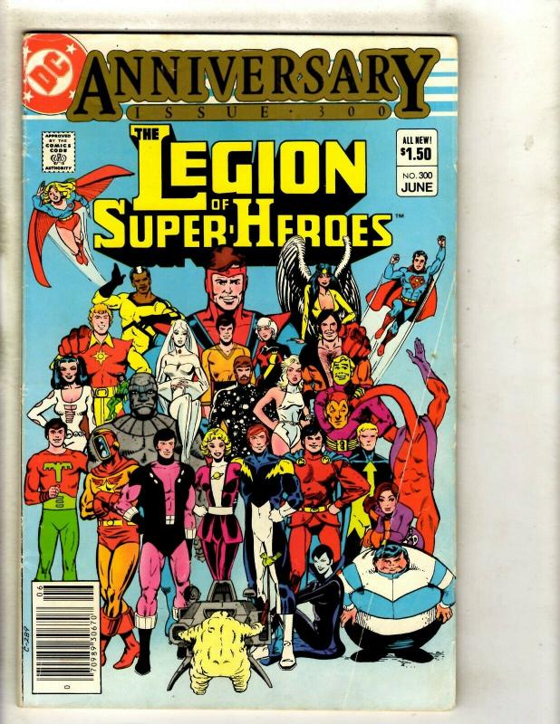 8 Legion of Super-Heroes Comics # 300 302 303 305 Annual 2 Sp 1 79 Naires 1  EK4