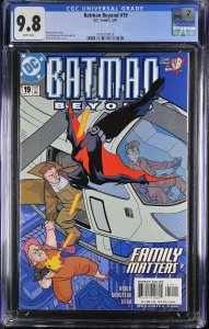 BATMAN BEYOND #19 CGC 9.8 DC comic book--2001 4376334015