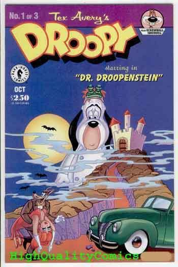 DROOPY #1, VF/NM, Tex Avery, Screwball Squirel, 1995, Cartoon 