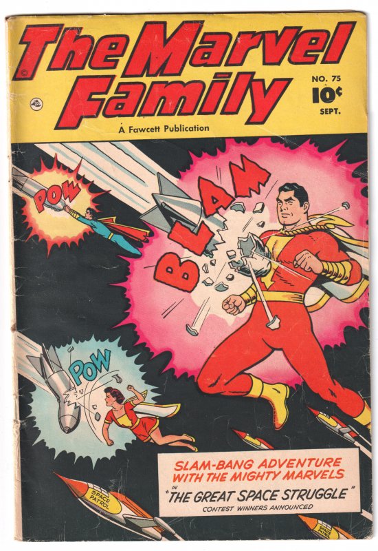 The Marvel Family #75 (1952) The Marvel Family