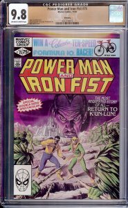 Power Man and Iron Fist #75 (Marvel, 1981) CGC 9.8