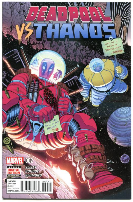 DEADPOOL vs THANOS #1 2 3 4, NM, Tim Seeley, Bondoc, 2015, 1-4 set, Marvel, UNK