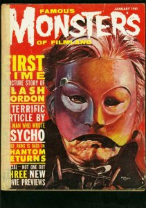 FAMOUS MONSTERS OF FILMLAND #10 1961-PHANTOM OF THE OPERA COVER-FLASH GORD P/FR