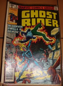 Ghost Rider #36 Bob Budiansky Cover Don Perlin Art Johnny Blaze