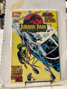 Jurassic Park: Raptors Hijack #4 FN; Topps |