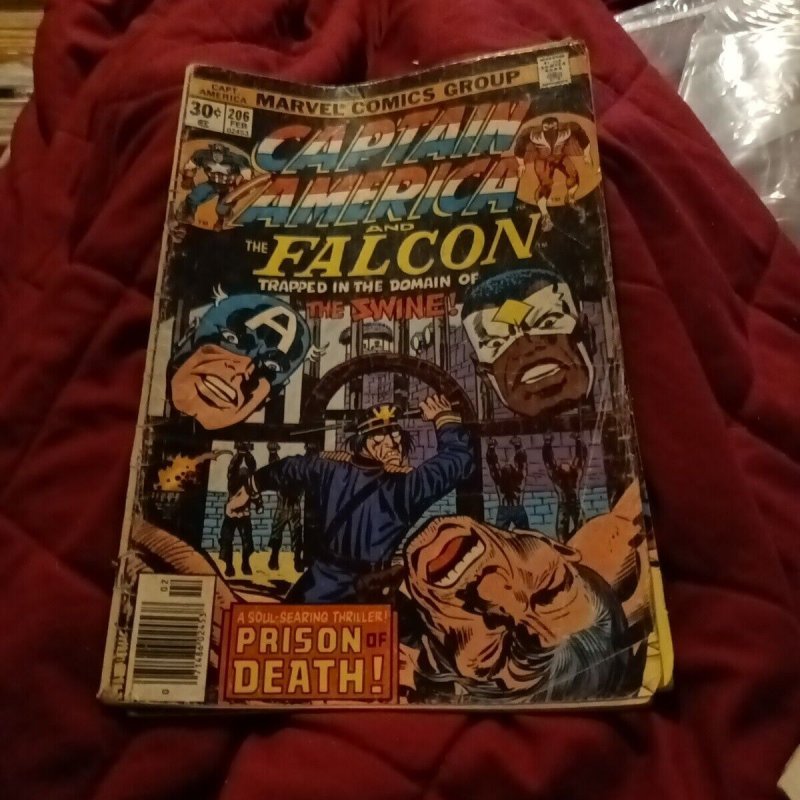 Captain America 122 160 163 206 211 Bronze Age Comics Lot Run Set Collection