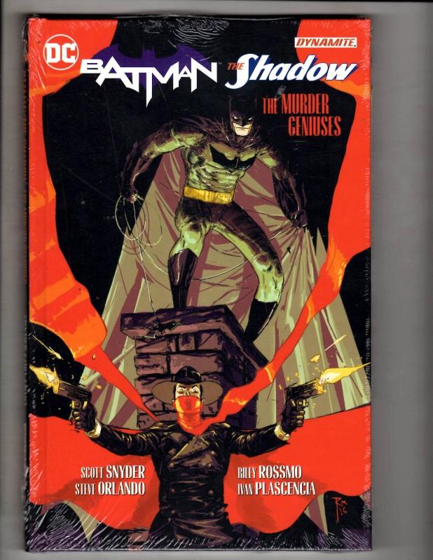 Batman / The Shadow Murder Geniuses DC Dynamite Comics HARDCOVER SEALED J307