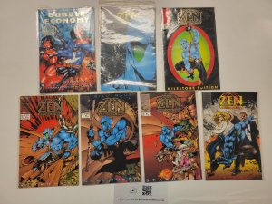 7 Zen Intergalactic Ninja Entity Comic Books #1 2 2 3 3 3 6 Star Quest 56 LP4