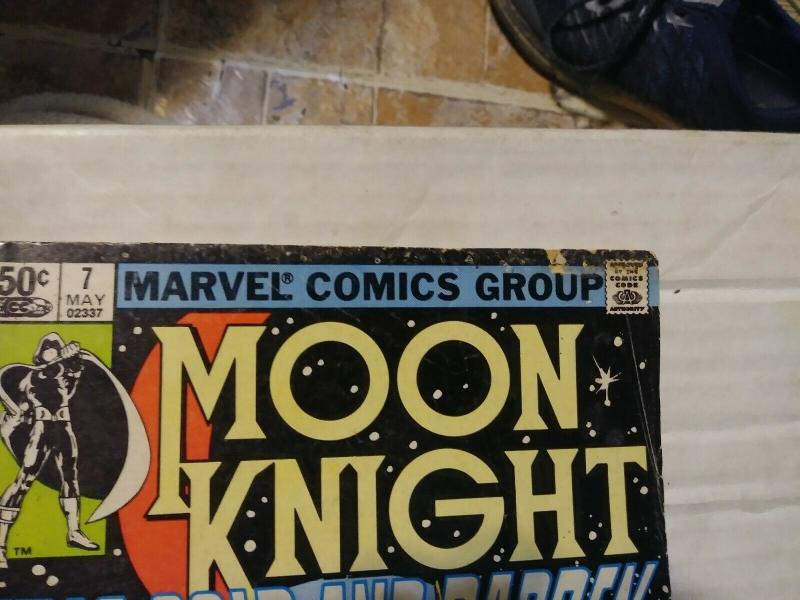  MOON KNIGHT  #7 1981  MARVEL+ MARC SPECTOR  moon kings