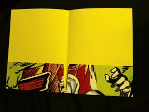 1992 MARVEL Entertainment Group 2 Pocket Folder VF+ Spidey Hulk Silver Surfer