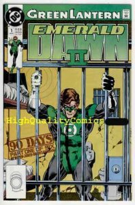 GREEN LANTERN EMERALD DAWN II #1 2 3 4, NM+, Hal Jordan, 1991, Keith Giffen