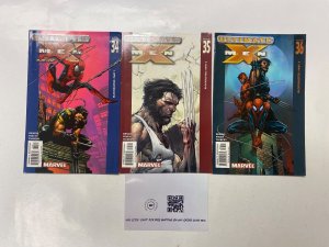 3 Ultimate X-Men MARVEL comic books #34 35 36 21 KM16