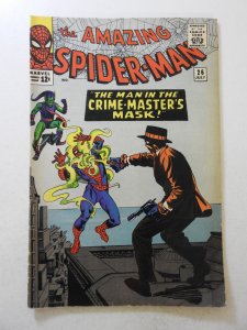 The Amazing Spider-Man #26 (1965) VG+ Condition moisture stain