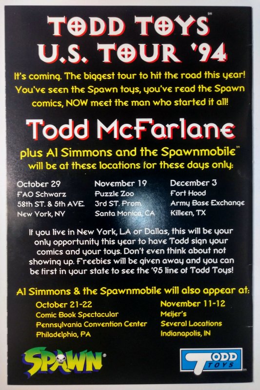 Spawn #25 (8.0, 1994) 1st App of Tremor