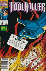 FoolKiller #3 (Newsstand) FN ; Marvel | Steve Gerber