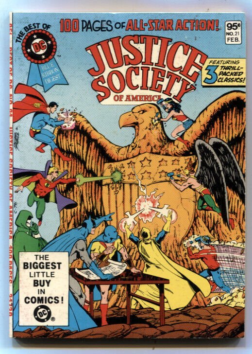 The Best Of DC Digest #21 1982 - Justice Society Of America