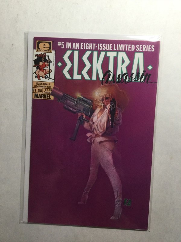 Elektra Assassin 5 Near Mint Nm Limited Series Epic Comics Marvel