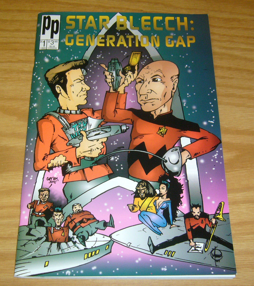 Star Blecch: Generation Gap #1 VF/NM parody of star trek the next generation | Comic Books - Modern Age / HipComic Star Blecch: Generation Gap #1 VF/NM parody of star trek the next generation | Comic Books - Modern Age / HipComic