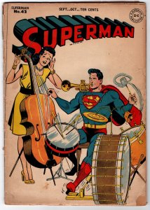 Superman #42 (1946)  G 2.0