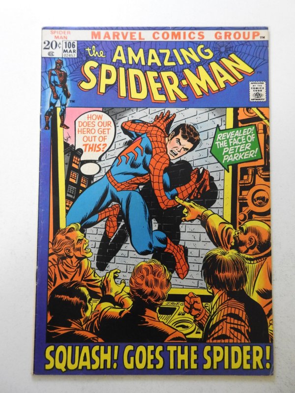 The Amazing Spider-Man #106 (1972) FN- Condition!