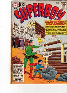 Superboy #95 (1962) VG/FN Mid-Grade Superbaby, Jor-El, Lara, Krypto Wow!