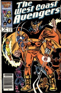 West Coast Avengers #9 (1986) West Coast Avengers / Avengers West Coast