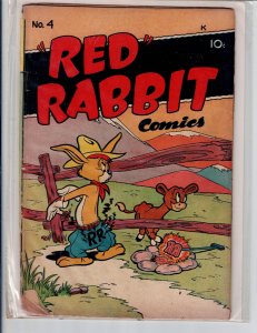 Funny Stuff #74, Red Rabbit 3 and 4 (Lot of 3)