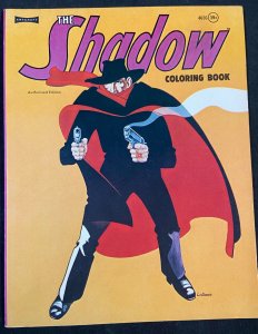 THE SHADOW COLORING BOOK 1974 TONY TALLARICO ART VF+ UNUSED