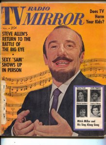 MAG: TV Radio Mirror-Mitch Miller-Steve Allen-Disney-Groucho Marx-Nov-1961