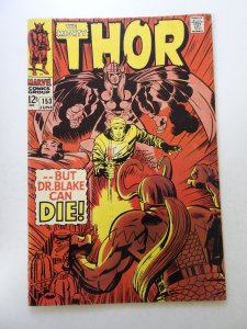 Thor #153 (1968) FN- condition moisture damage