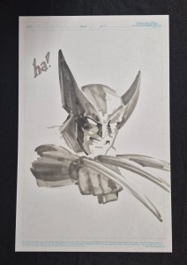 Wolverine Sketch Original Art Gene Ha