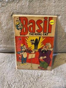 SCARCE / RARE BASIL THE ROYAL CAT 3 - 1953 GOLDEN AGE