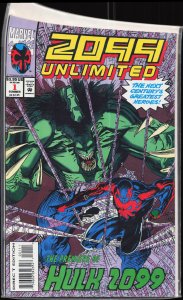 2099 Unlimited #1 (1993) Hulk 2099 [Key Issue]