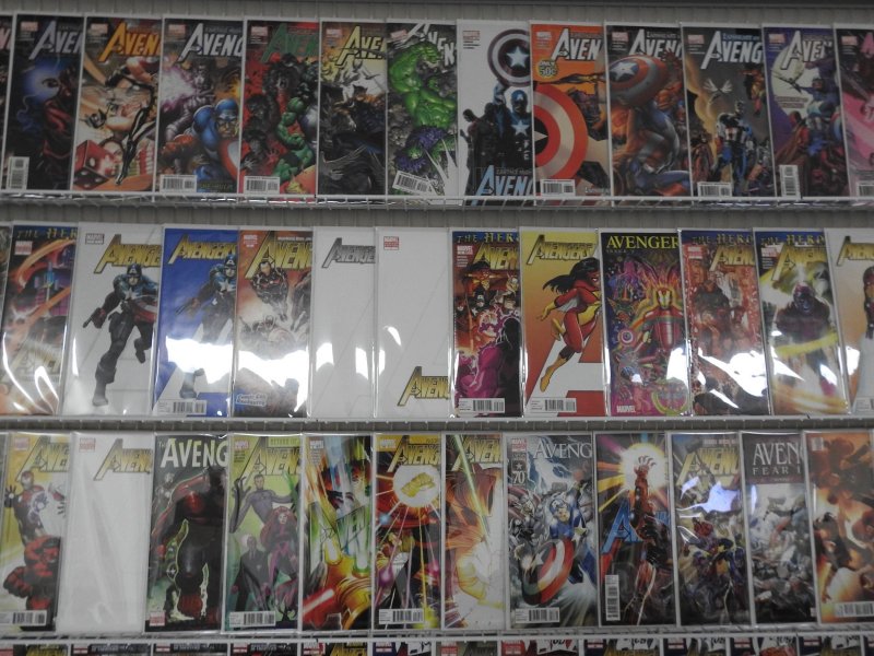 Huge Lot of 150+ Comics W/ ALL AVENGERS!!! Avg. VF+ Condition!