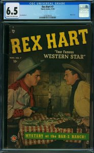 Rex Hart #7 (1949) CGC 6.5 FN+