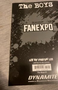 THE BOYS 1 INHYUK LEE VARIANT NM FAN EXPO 2022 DYMANITE