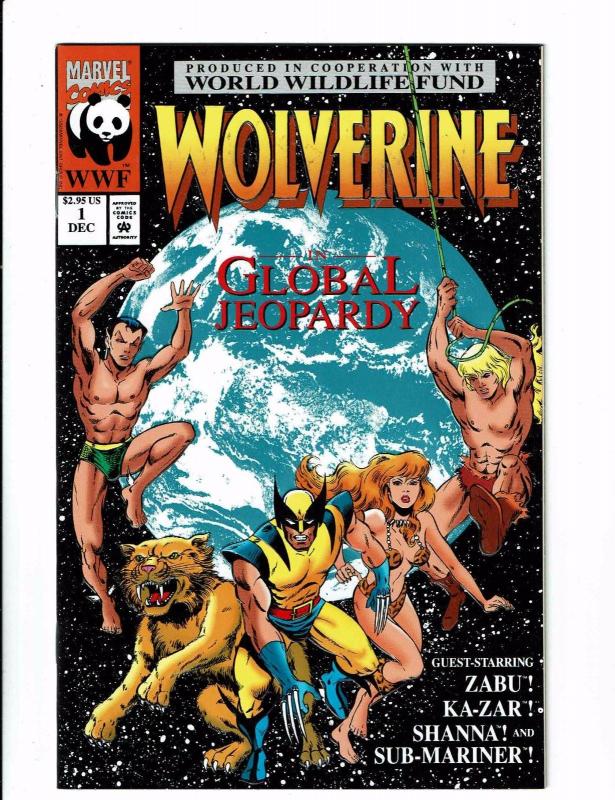 4 Marvel Comics #1 Weapon X Days Future Wolverine Saga Giant-Size Global Jeo TW9