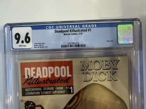 Deadpool Killistrated #1 CGC 9.6 - Moby Dick Cover  (2013)