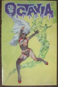 OCTAVIA TRILOGY by MIKE HOFFMAN Original Sketch Edition! SIGNED! 2005 VF-NM