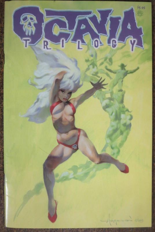 OCTAVIA TRILOGY by MIKE HOFFMAN Original Sketch Edition! SIGNED! 2005 VF-NM