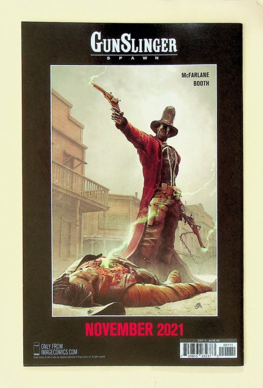 Gunslinger Spawn #1 Image Comics Gamestop Exclusive Todd McFarlane 2021