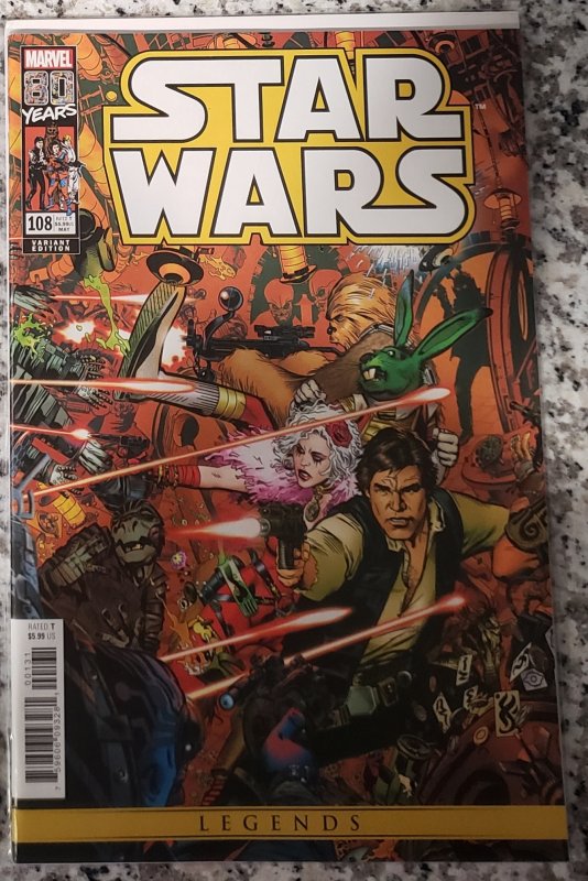 Star wars 108 regular cover and two variant covers. 3 total comic lot